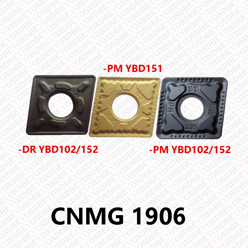 

CNMG190608 CNMG190612 CNMG190616-PM CNMG190624-DR YBD151 YBD102 YBD152 Original CNMG 1906 CNMG19 Carbide Inserts for Cast Iron