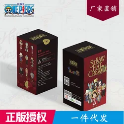 Direct Selling Authentic Authorized onepiece Pirate Wang Lufei Handmade 20th Anniversary Seal Blind Box Decoration Gift Hot sell