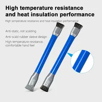 MAANT M090 Anti-Static Dual Head Motherboard Brush for Motherboard Repair IC Pad Hard Brushing Brush Welding Oil Cleaning Brush