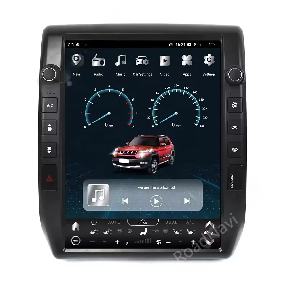 RoadNavi Android Car Radio for Toyota Tacoma 2005 - 2015 Car Multimedia Player Wireless Carplay 4G 360