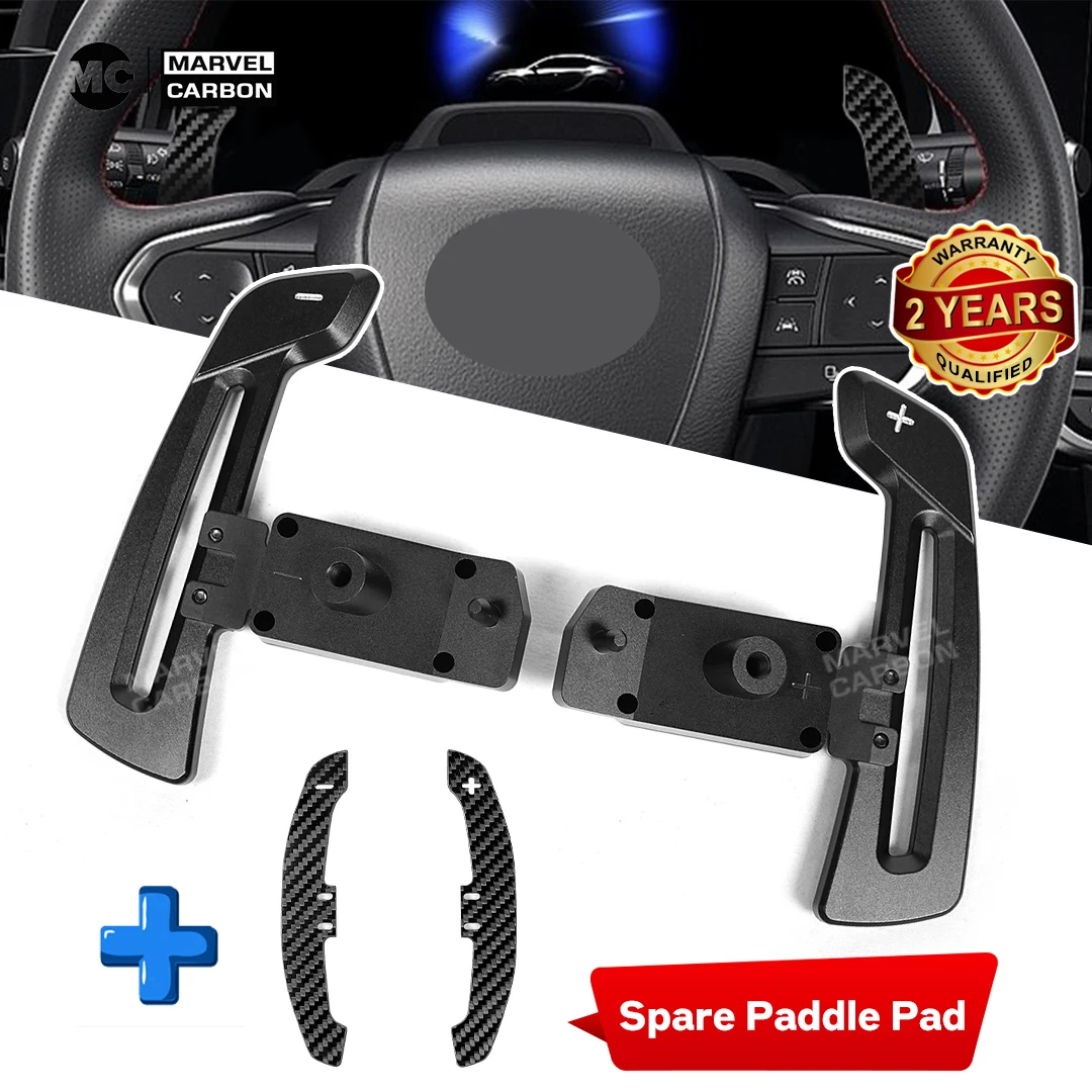 Compatible Lexus UX200 ES300 ES350NX 350RX Steering Wheel Shift Paddle Magnetic Carbon Fiber Paddle Shifter