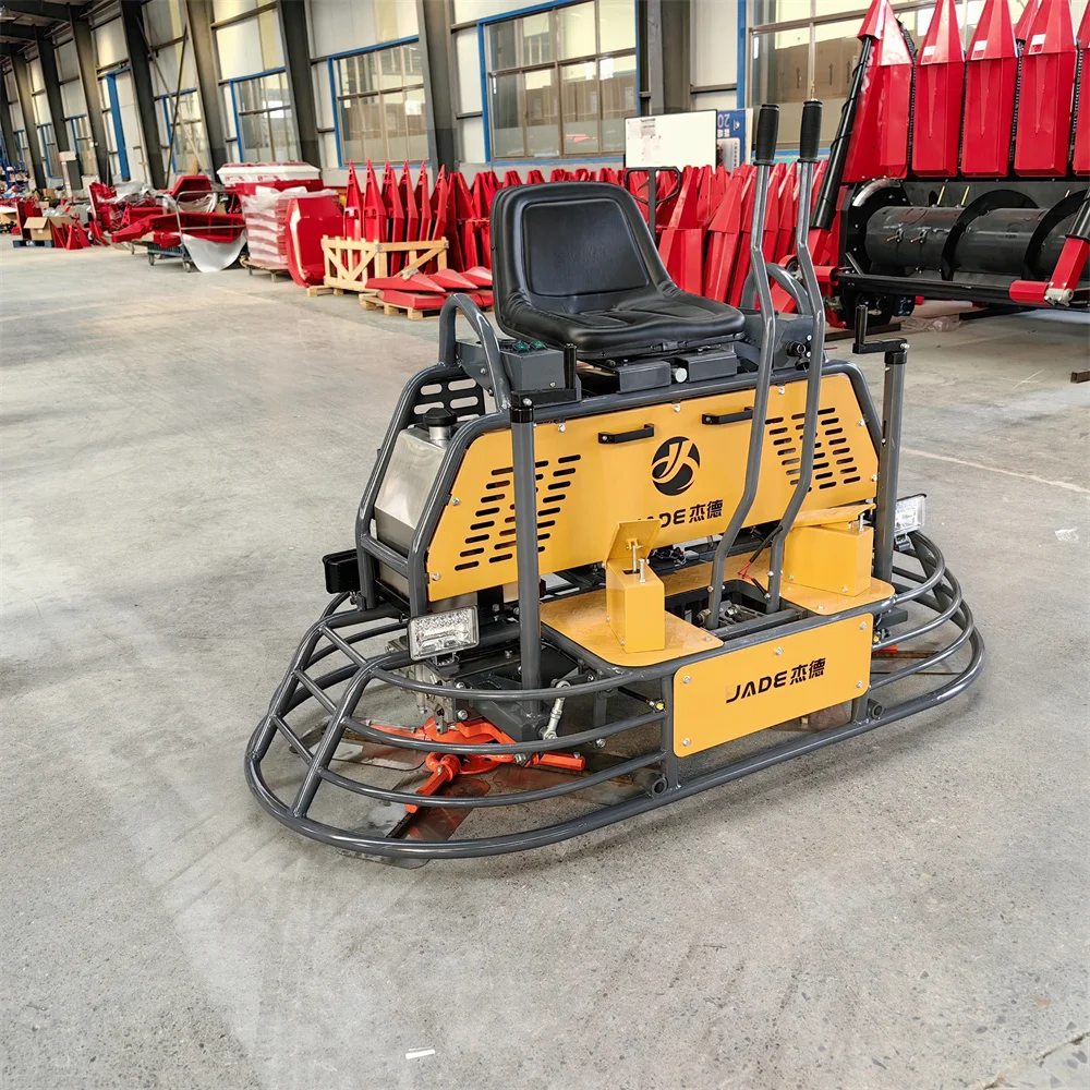 Floated Concrete Floor Benzine Helicopter Power Trowel Concrete Trowel Machine Driving Type Trowel