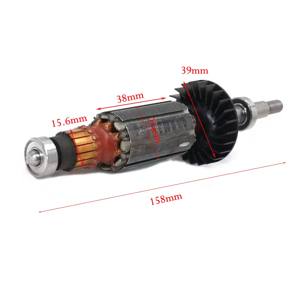 Anker Rotor Anker Vervanging Voor Bosch Haakse Slijper Elektrisch Gereedschap Rotor 2610004557 Boormachine Power Tool Accessoires