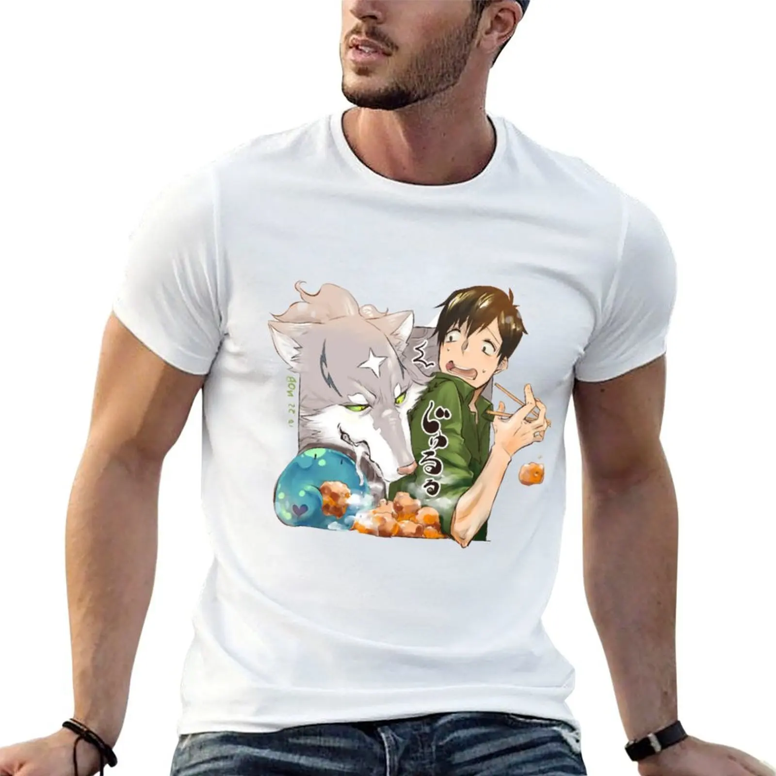 

Tondemo Skill by Isekai Hourou Meshi T-Shirt man t shirt heavy cotton man t shirt graphic T-Shirt