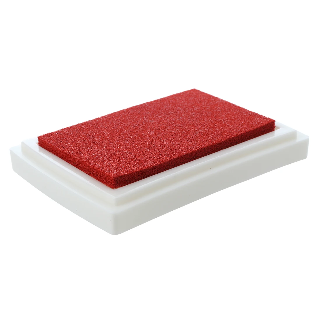 Fingerprint Ink Pad para Crianças, Tinta Cor, Vermelho, Presente