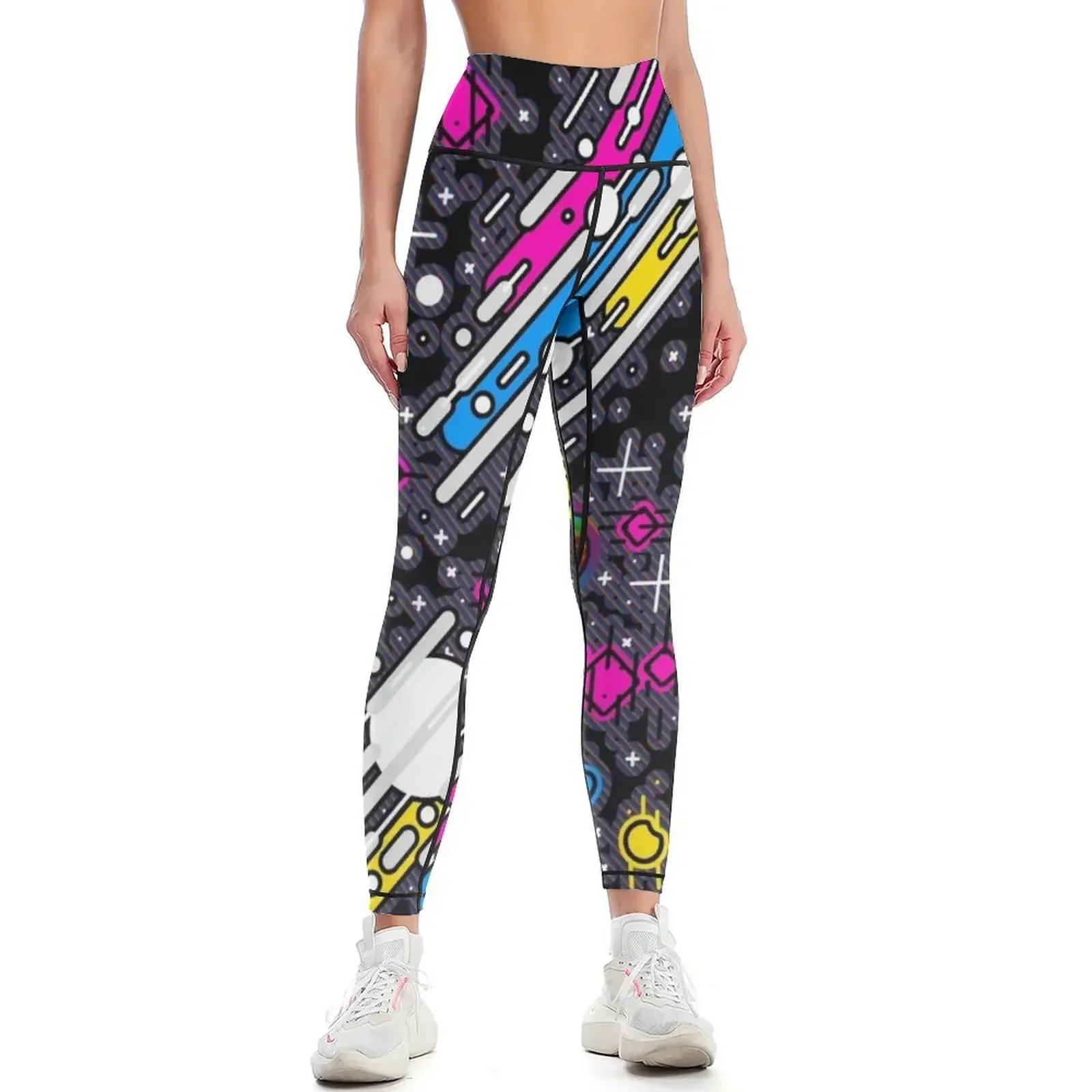 Back to Space Season Leggings Sports pants for Golf wear gym wear legging gym Womens Leggings