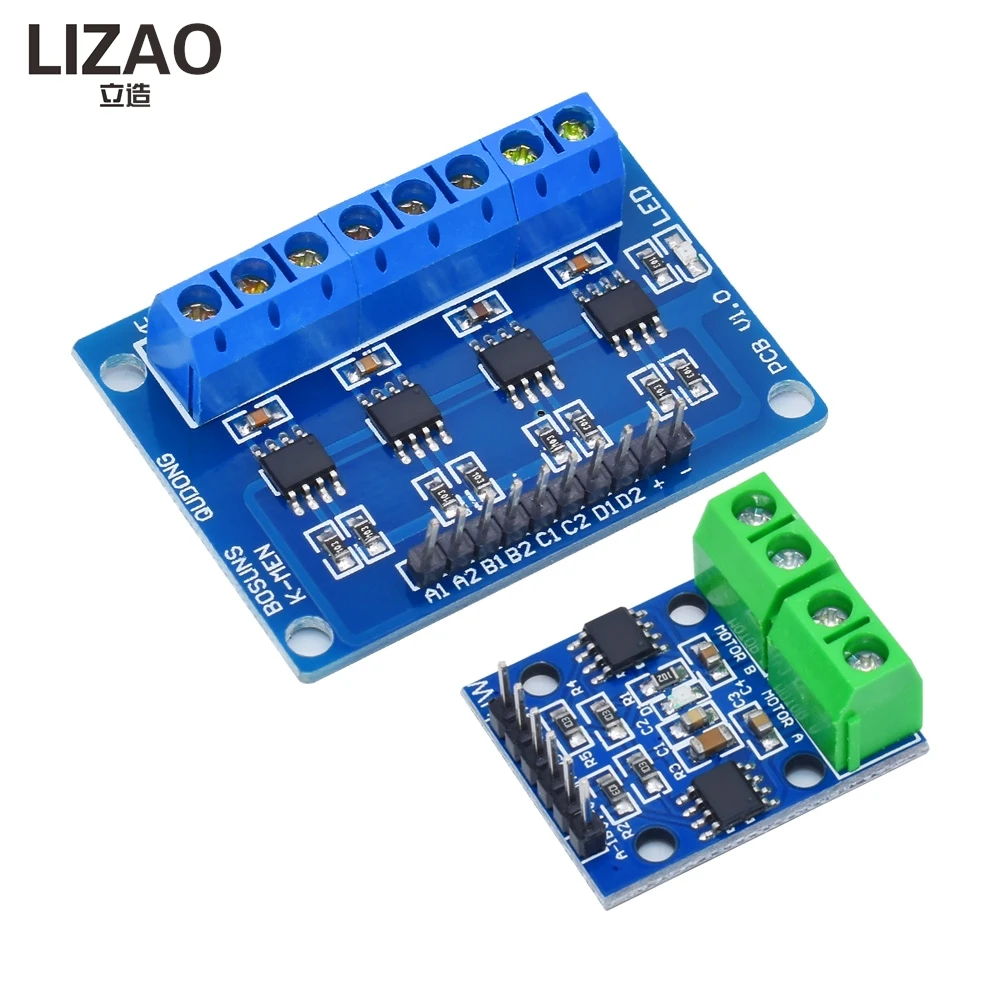 LIZAO L9110 DC Motor Drive Board Module, HG7881 Stepper Motor Driver, 2-way/4-way Available