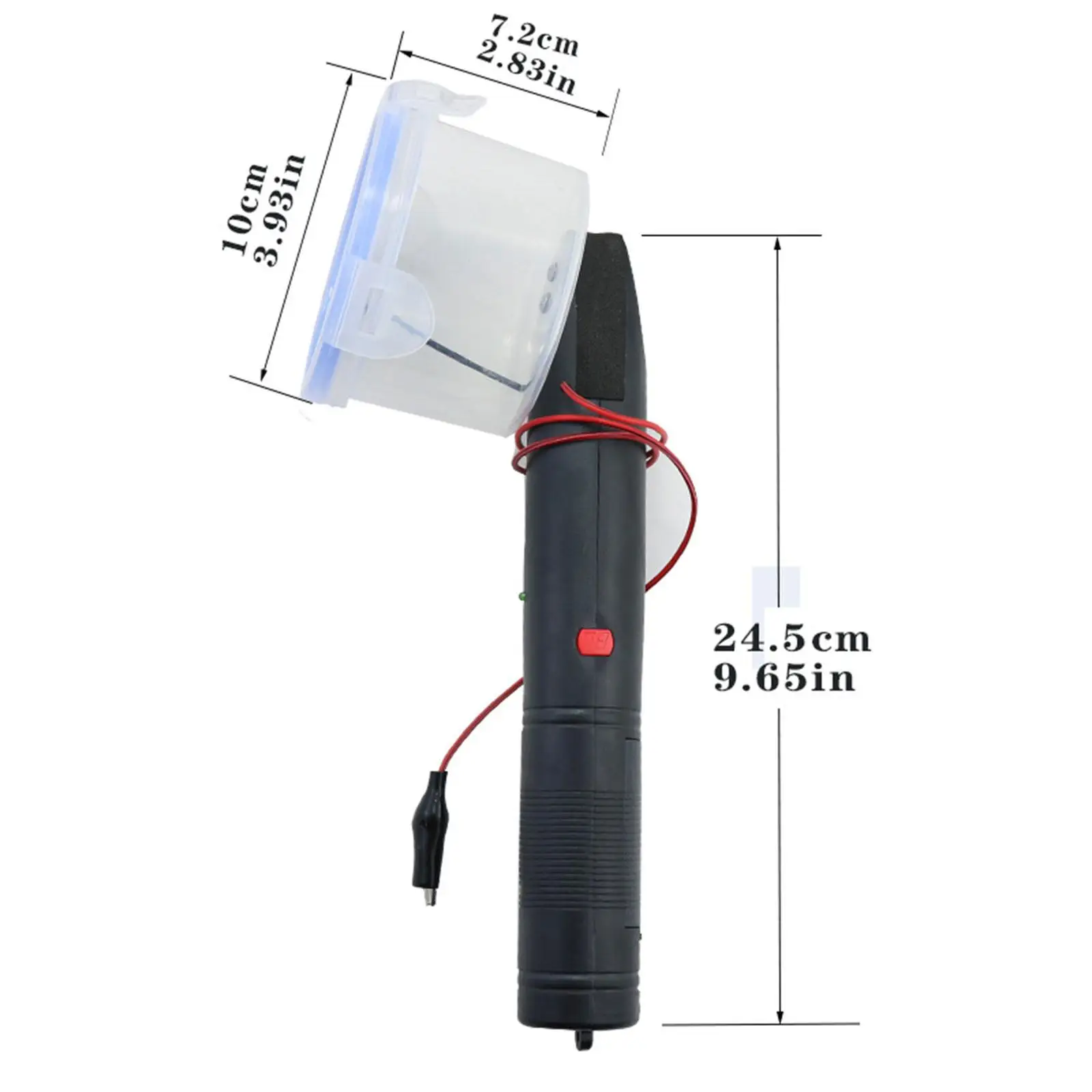 Elektrostatische Flockmachine Statisch Gras Diy Project Praktisch Voor Gazon Bouw Spoorweg Tuin Straat