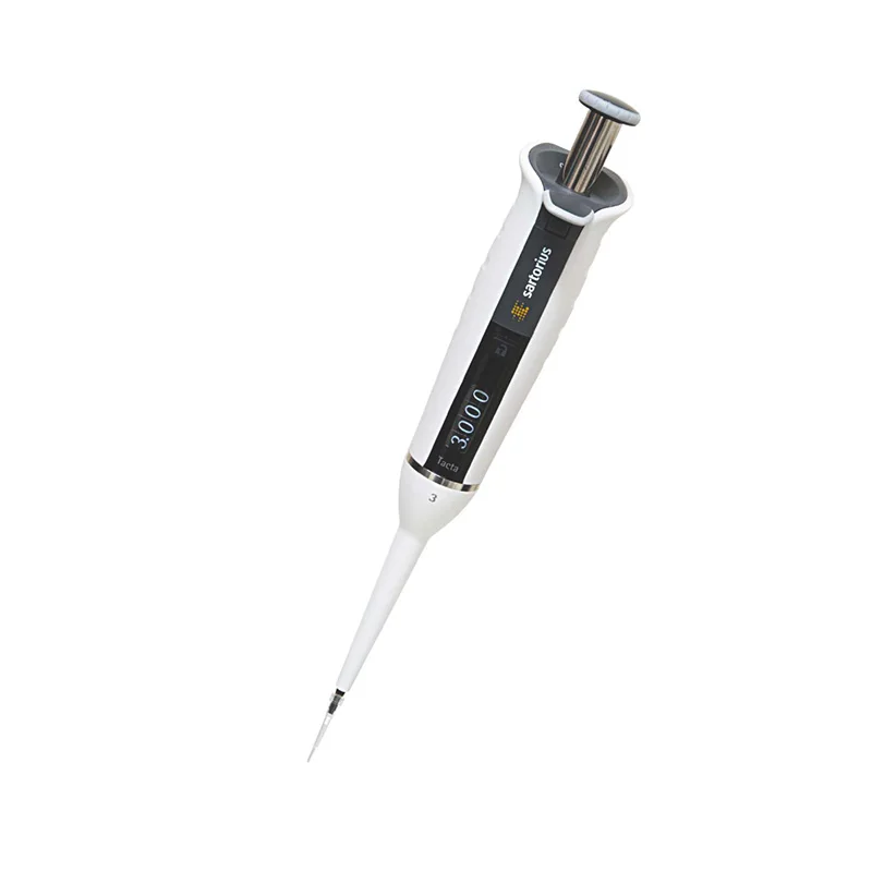 Single Channel 8 Channels Tacta Manual Pipette Spring Type Large, Easy-to-read Capacity Display Fast Release Sartorius Lab