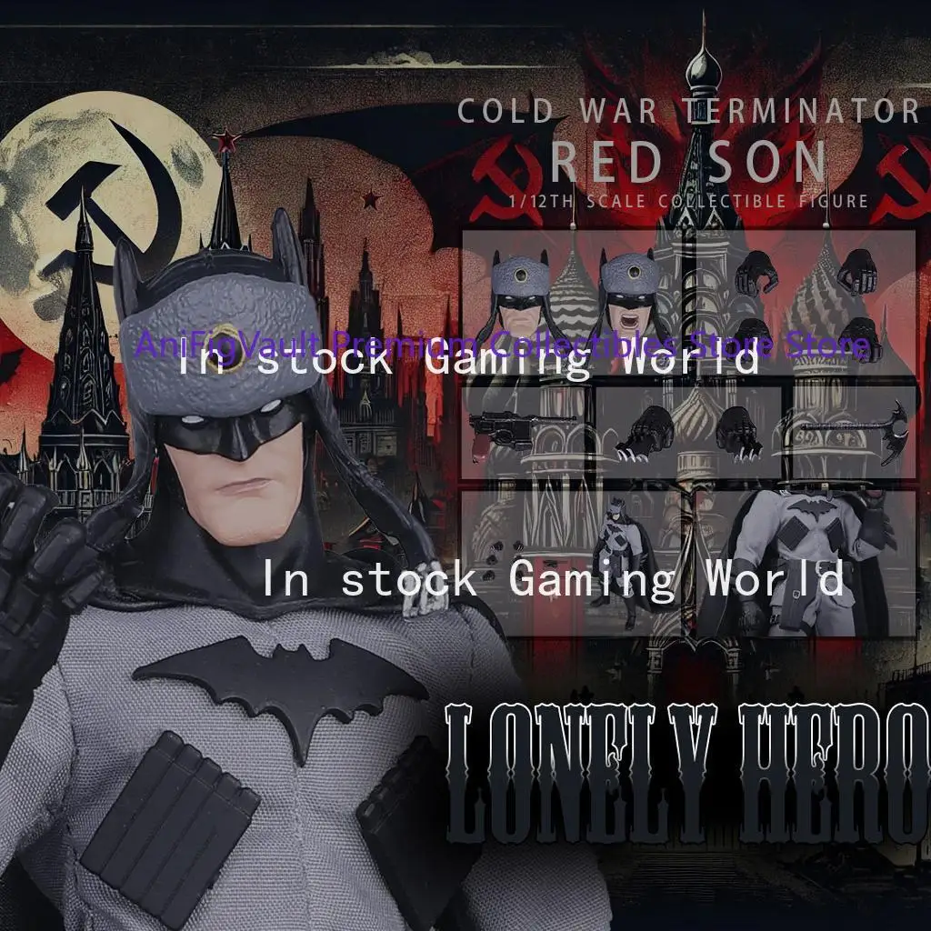 Original Joy Man Toys Lonely Hero Action Figure Cold War Terminator Red Son 1/12 Scale Collect Jmtoys Jm001 Toys Halloween view 5