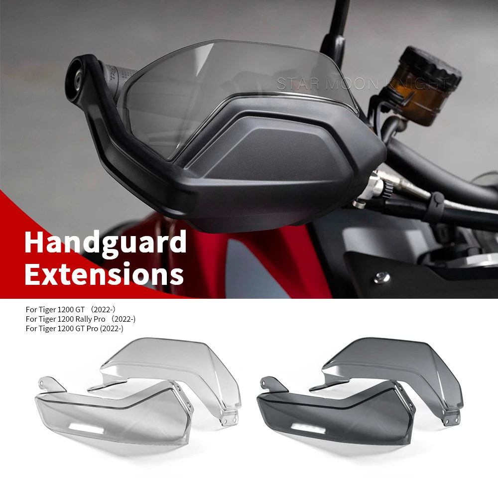 

Motorcycle Accessories Handguard Hand Guard Extensions Protector Windshield For Tiger 1200 Rally Pro 2022- For TIGER1200 GT Pro