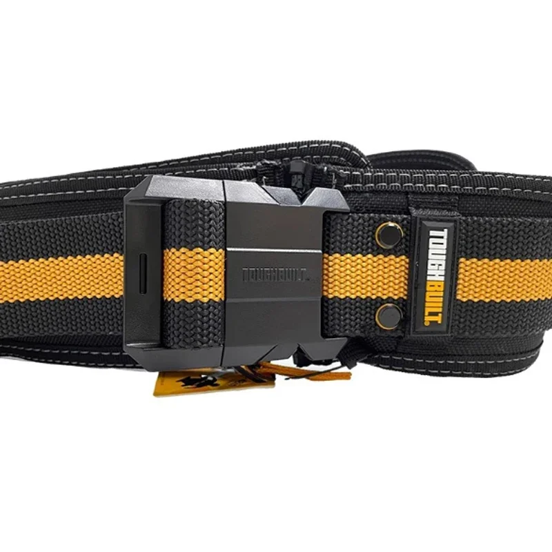 TOUGHBUILT TB-CT-41 Padded Belt Thickening/Half Guard No Pinching Easy Replace Stable Wear-Resistant Tool Belt
