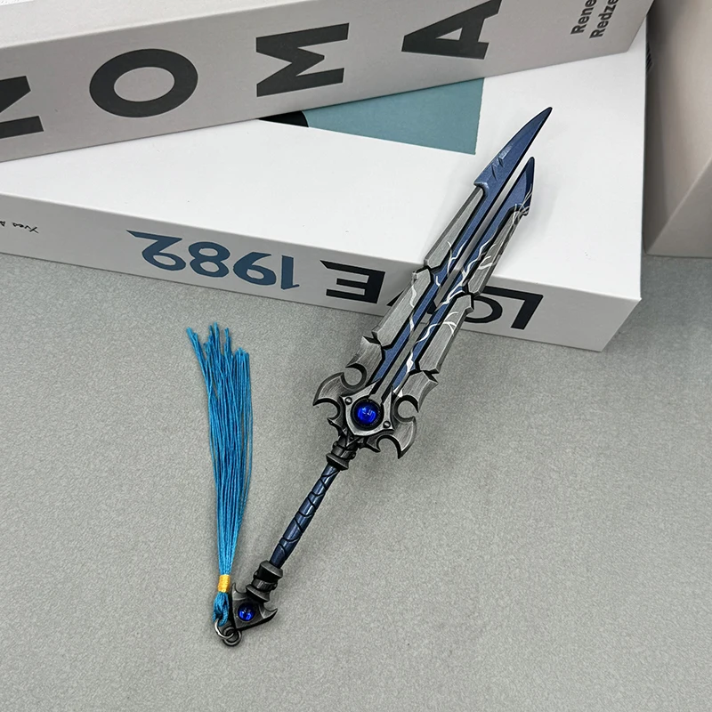 Outlaw Rogue The Dreadblades Thunderfury Blue Skin 20 cm Schwertmodell, Sammlerstück, Geschenk – Detail 2