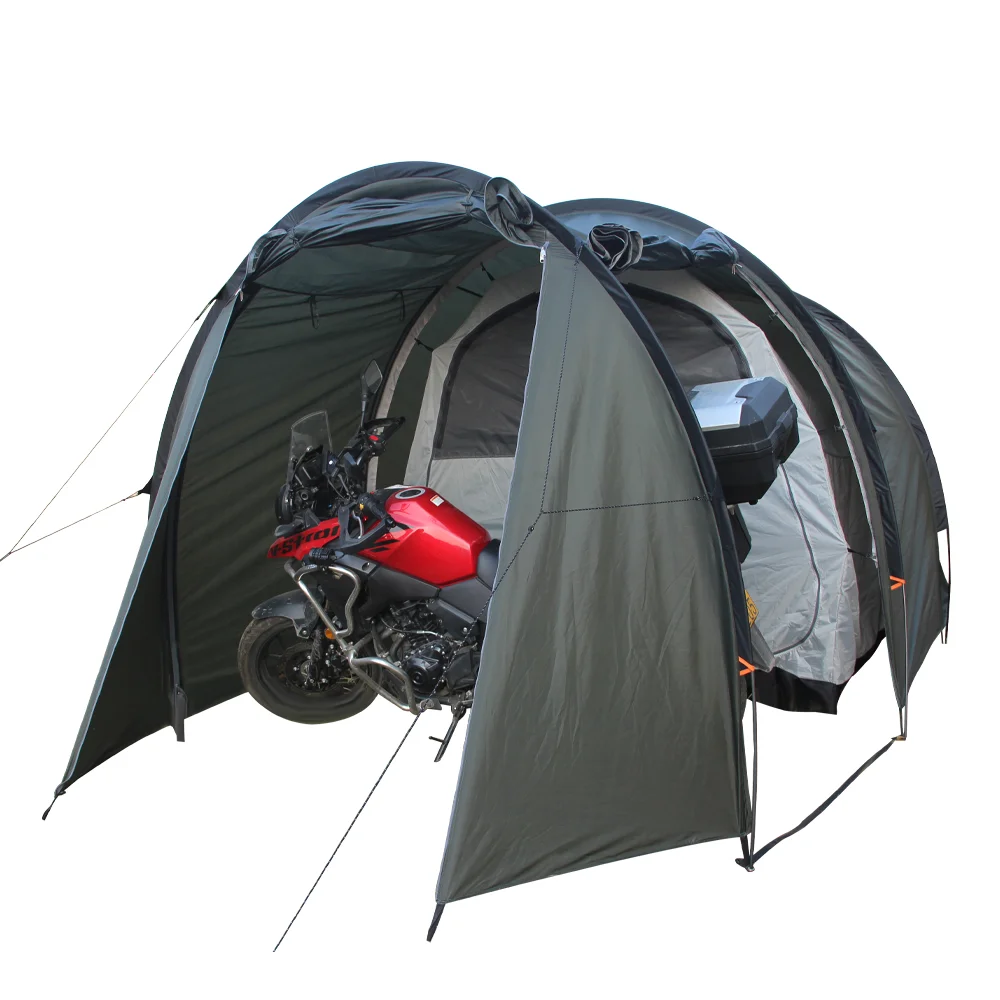 Waterproof Outdoor Camping Bicycle  Motorcycle Shelter  For Camping Storage Camper Motorcycle Tent