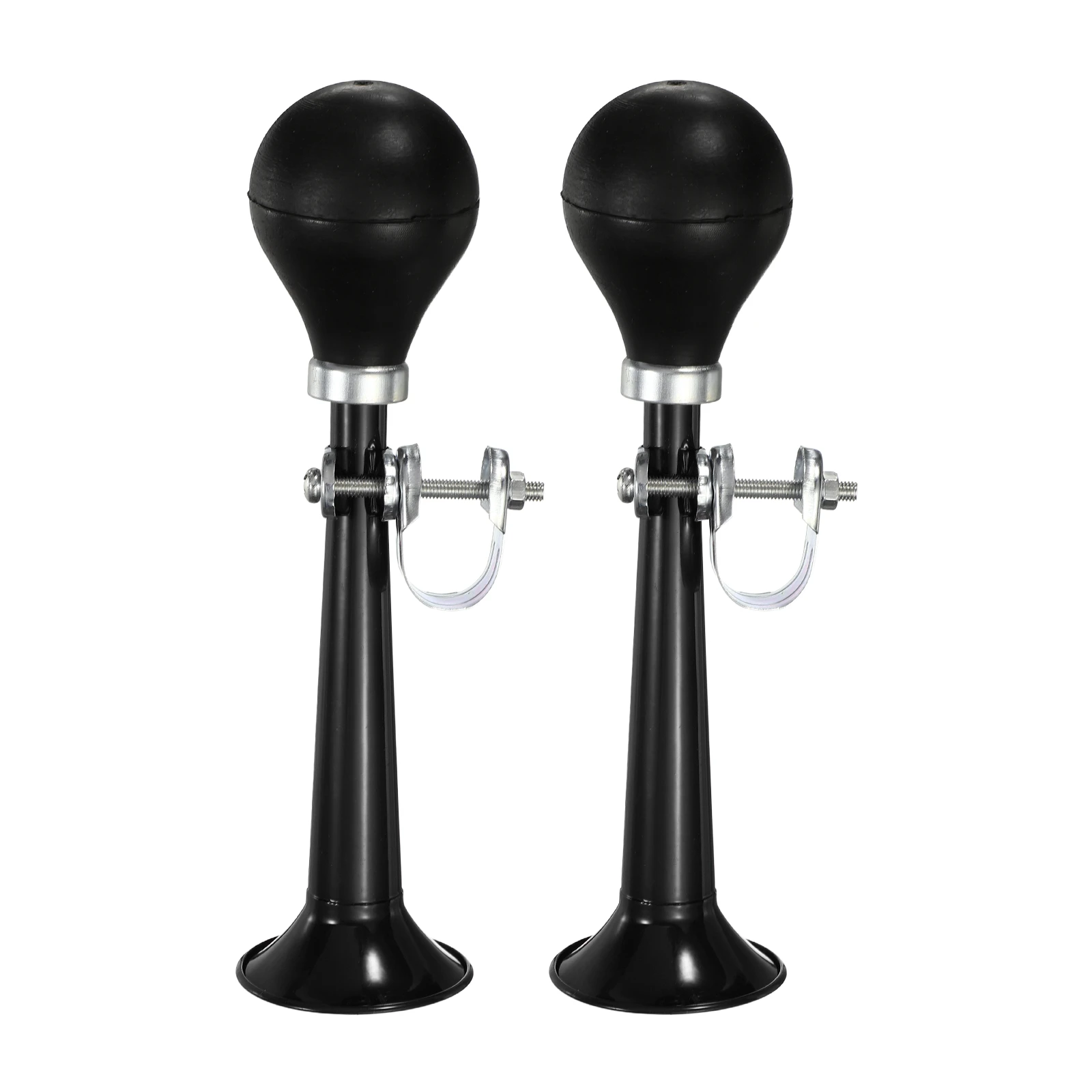 2 Bocinas de Aire para Bicicleta de 8 Pulgadas, con Manillar Metálico y Sonido Fuerte, para Seguridad en Carretera/Montaña/Bicicletas/Scooters