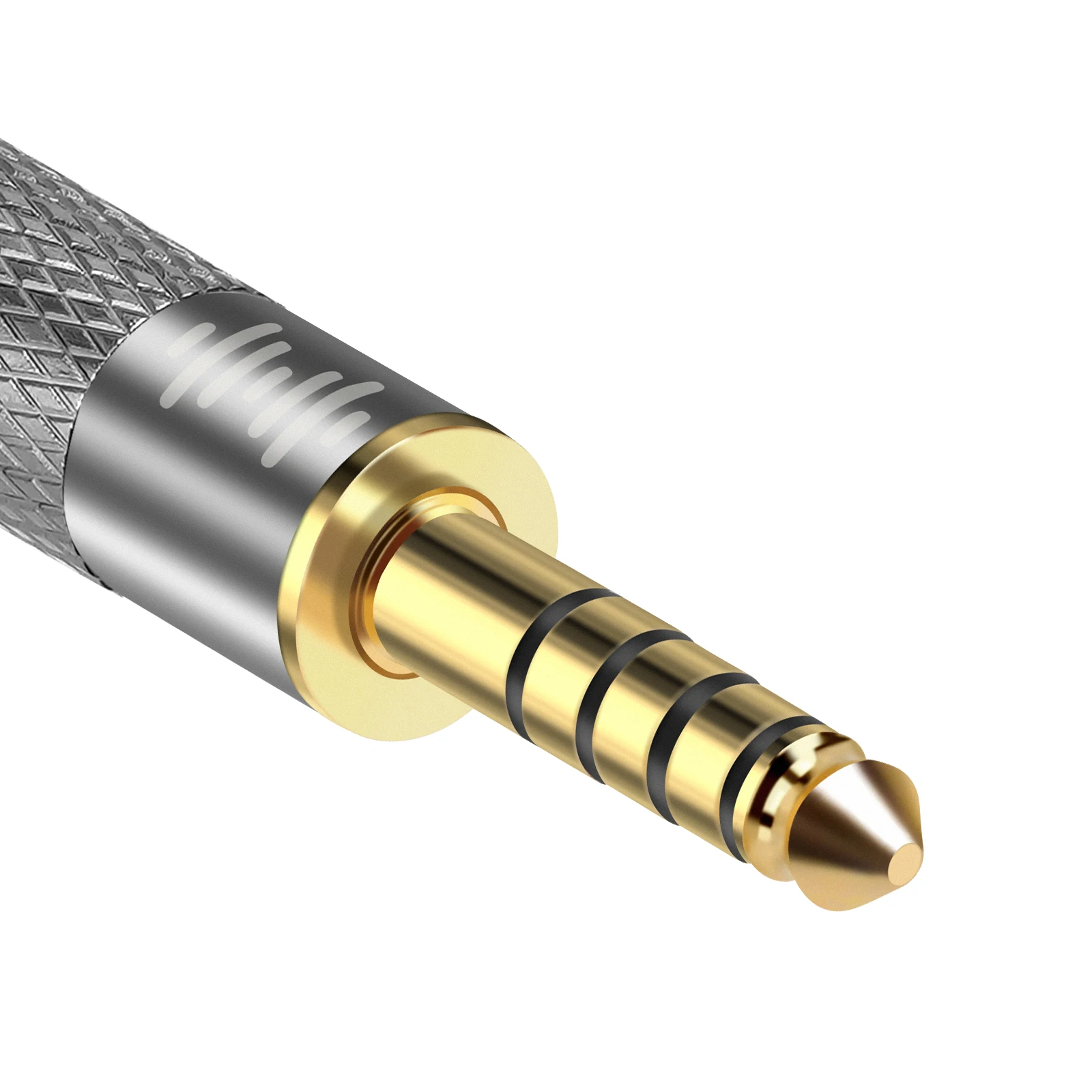 Geekria 4.4mm オス - 3.5mm (1/8 インチ) バランスメスヘッドフォン