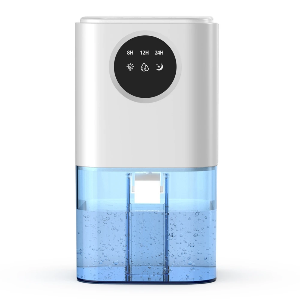 Tkoh-desumidificador inteligente doméstico portátil 1.7l grande capacidade adequado para banheiro porão com temporização e luzes coloridas