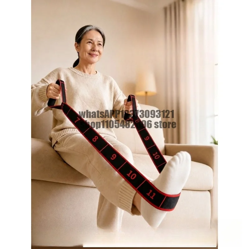 Resistance and muscle gaining, digital resistance band, leg strength training for middle-aged and elderly people and a dedicated