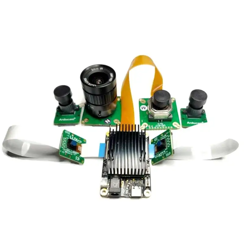 OV5693 5MP USB Camera, Fixed-focus, Auto Focusing, Waveshare M12 Module