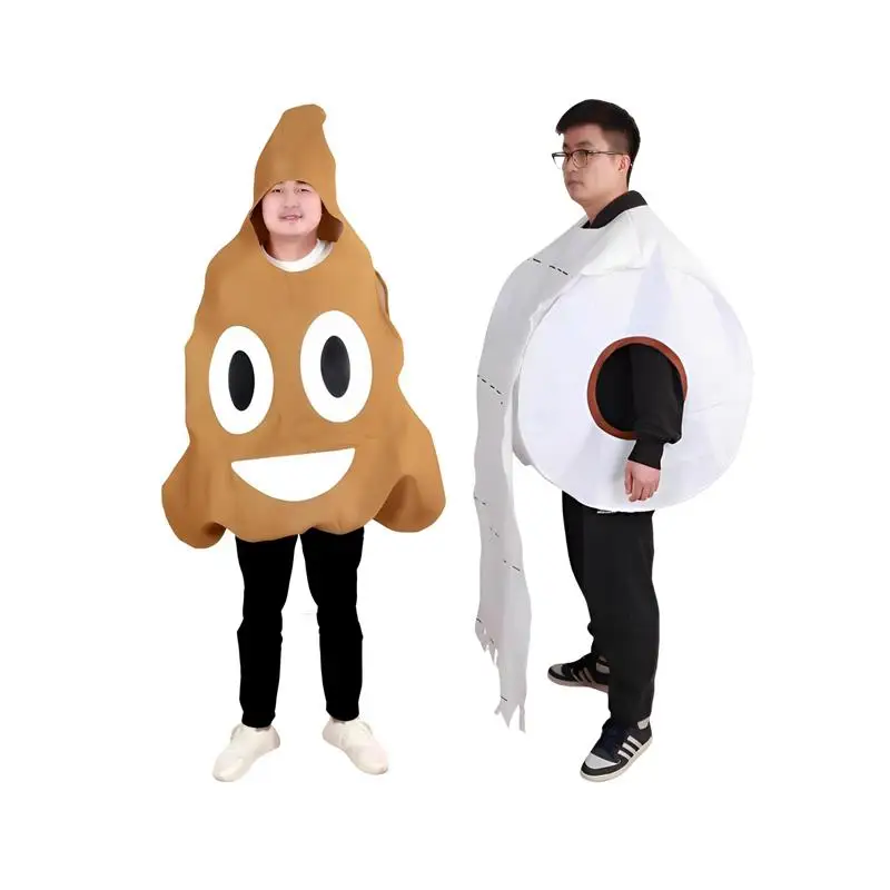 Disfraz Familiar de Cucaracha para Halloween, Traje de Cosplay Divertido para Adultos y Niños, Atuendo de Papel Higiénico, Bacterias y Virus