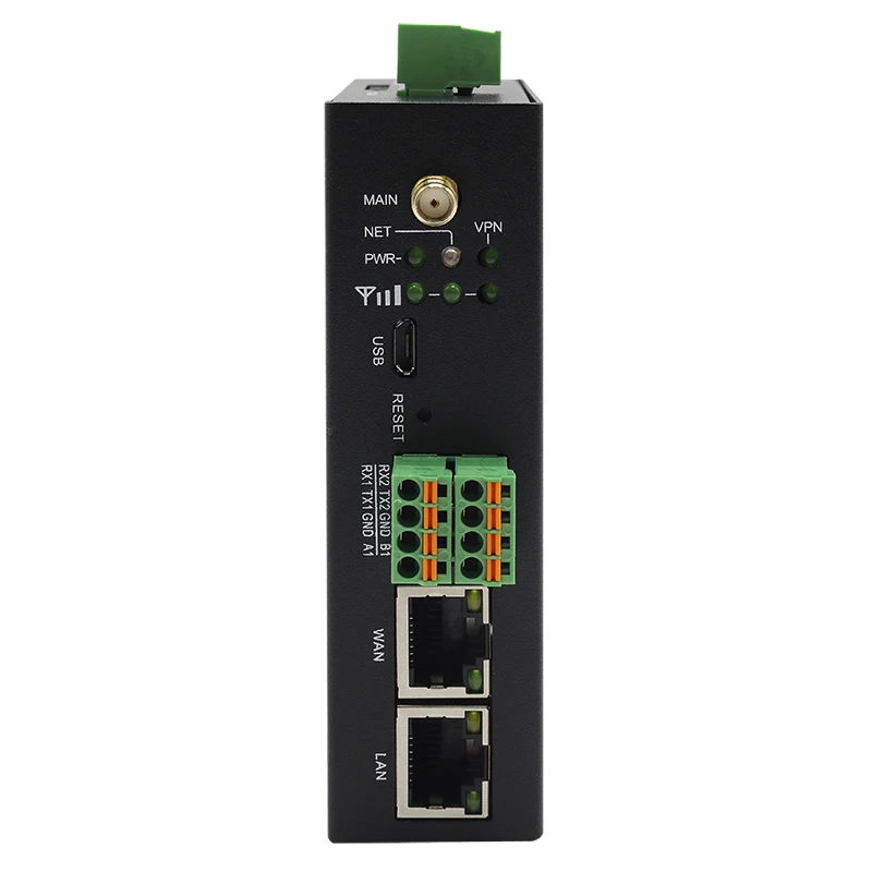 High-speed Multi-function UOTEK G9306 Industrial-grade IoT Serial 4G Gateway Supporting RS232 RS485 USB Interface