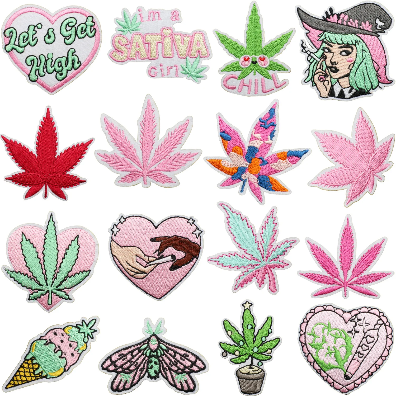 

Emblem Clothing Accessories Badge Sticker Embroidered Embroidery Sticker Iron-on Patches