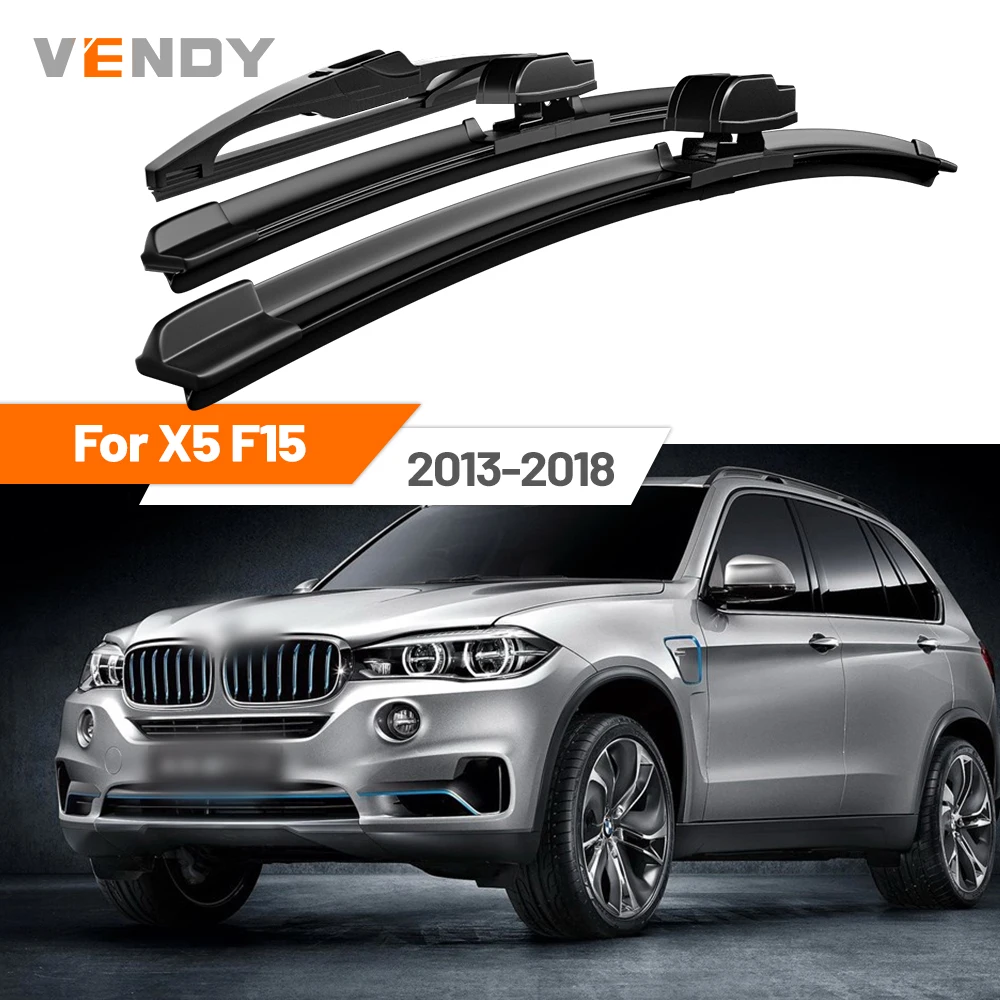 

Для BMW X5 F15 2013-2018 (2014, 2015, 2016, 2017) Комплект передних и задних щеток стеклоочистителя, аксессуары