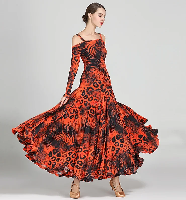 NEW Latin Salsa Cha cha Tango Ballroom Dance Dress Standard Ballroom Dress Moden Dance Dress #S9043