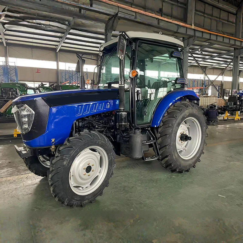 Tractor agrícola 4WD 4x4 140 160 180 HP usado del fabricante de China Tractor de ruedas 2WD barato con componentes de núcleo de motor y motor