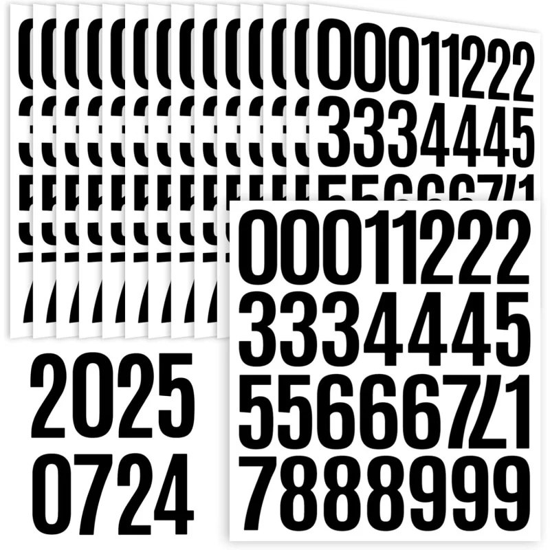 15 Sheets Number St…