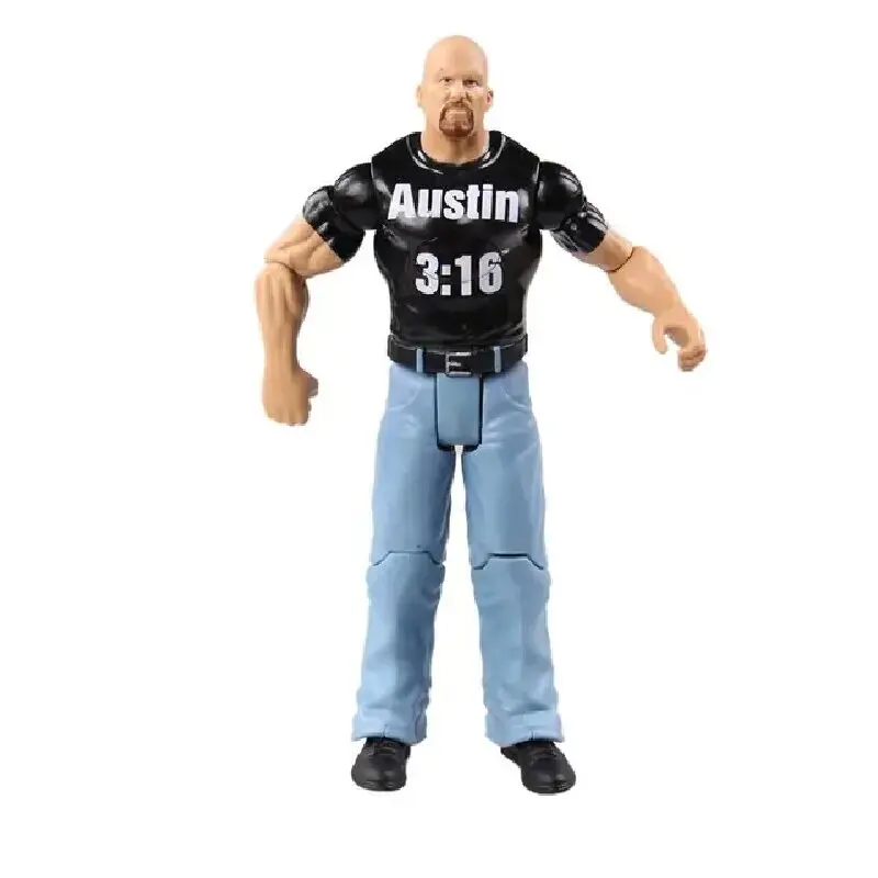 WWE AEW WWE John Cena Steve Austin Dwayne Johnson Roman Reigns figurki figurki Wrestling kolekcja prezent festiwalowy