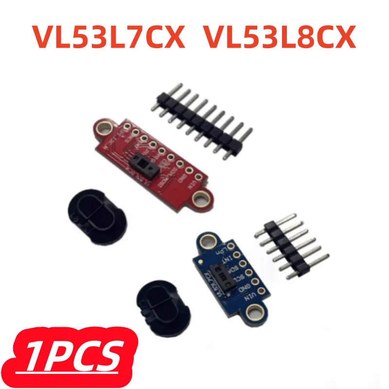 1Pcs/lot 100% New VL53L7CX VL53L8CX 8x8 multi region TOF time of flight Ranging Sensors VL53L8 VL53L7 Laser Ranging Module