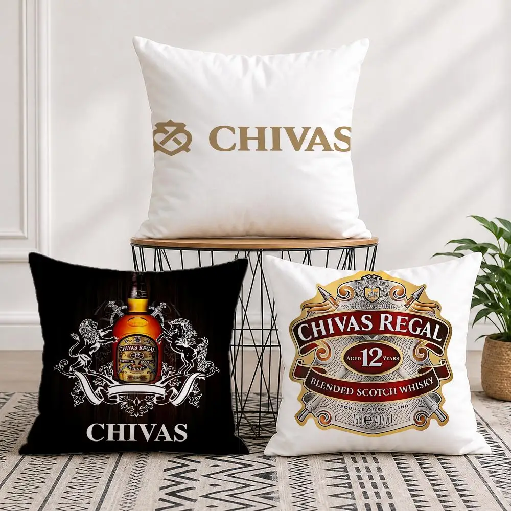 Brand CChivas Regaled Cushion Cover Washable Soft Thick Cushion Cover Decorative Pillowcase for Sofa Living Room Home