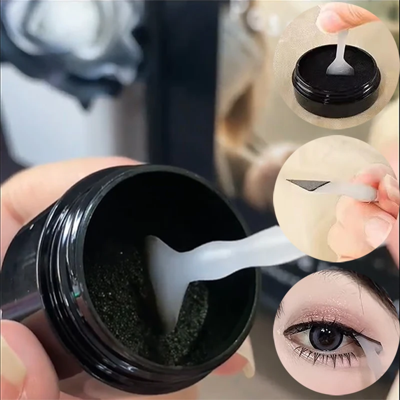 Plantilla de Maquillaje para Ojos: Sello de Delineador Líquido DIY para Extensión de Pestañas, Resistente al Agua, de Larga Duración y Secado Rápido