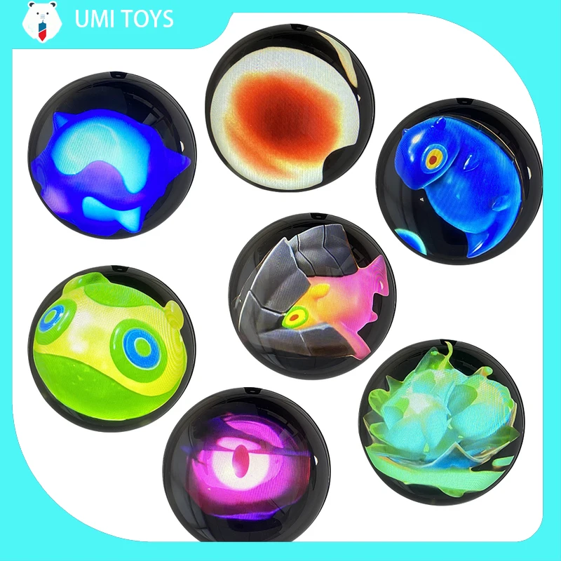 

3D Crystal Ball Video Player Audio Display Memory Glass Ball Magic Crystal Ball Lamp Spherical Pixel Display Anniversary Gifts