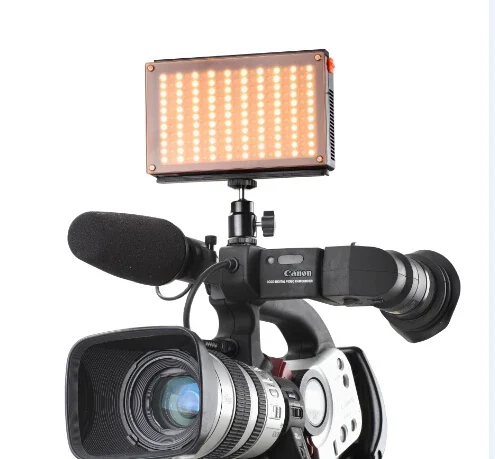 

Bi-color lightweight led camera video light