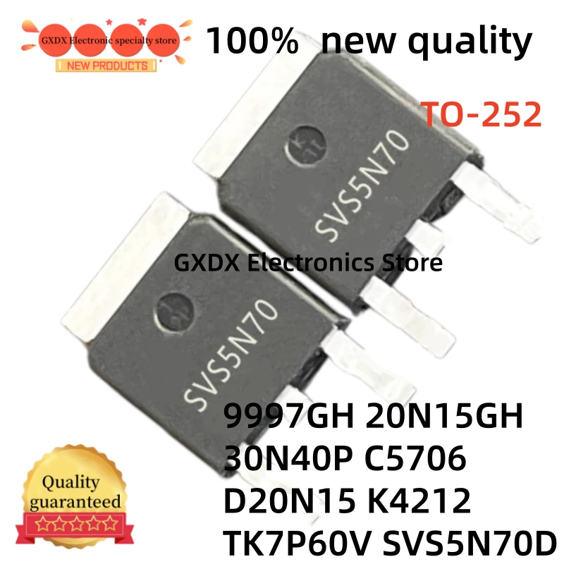 10-20-30Uds AP20N15GH AP9997GH 2SC5706 ME15N10-G TGD30N40P 2SK4212 9997GH 20N15GH 30N40P C5706 D20N15 K4212 TK7P60V SVS5N70D