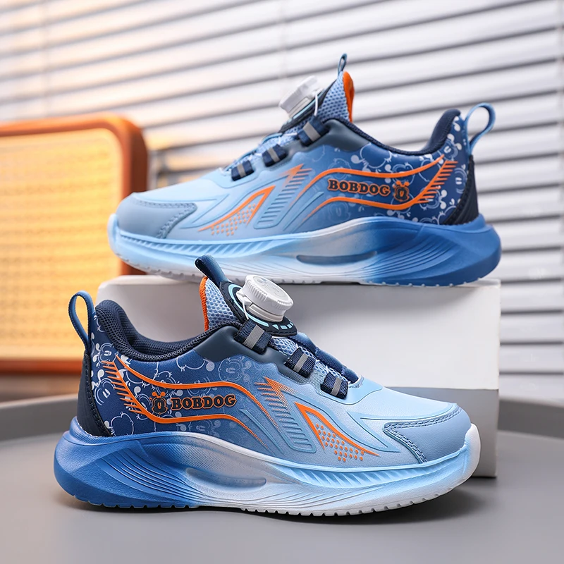 

Autumn Kids' Casual Sneakers Leather Soft Sole Lightweight Children's Shoes New Running Sports Footwear for Boys Girls Students