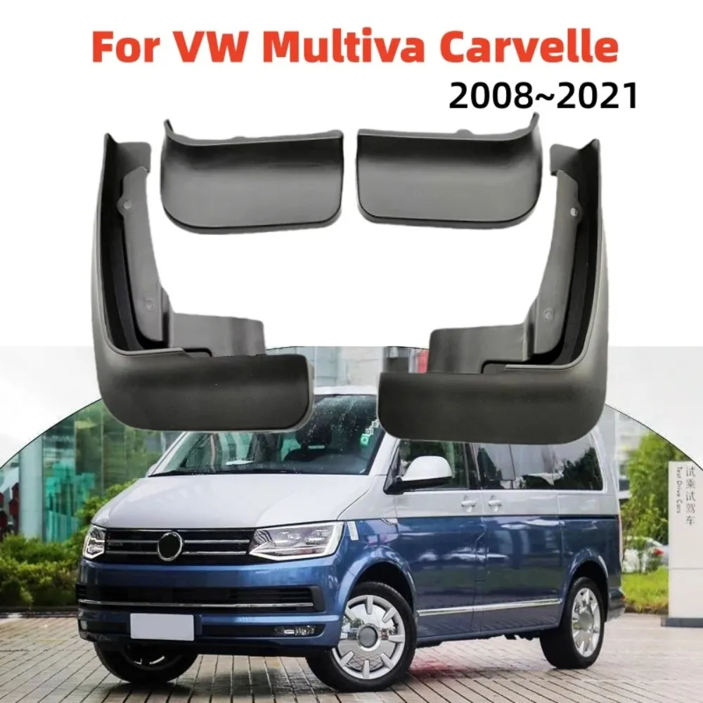Guardabarros para Autos VW Multiva Carvelle T5 T6 T7 2008~2021, Accesorio Automotriz 2009 2010 2011 2012 2019 2020