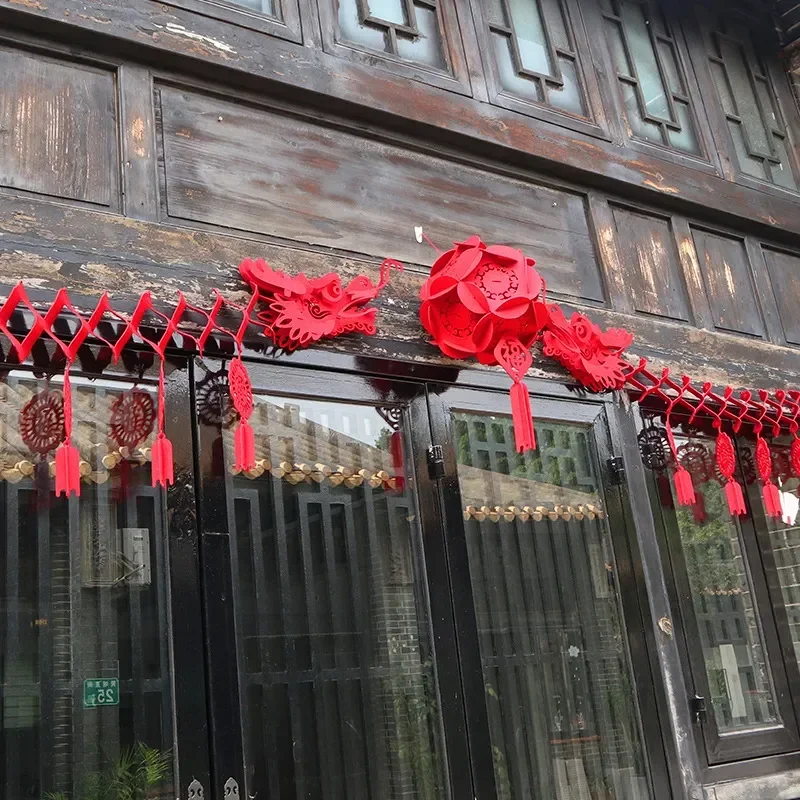 السنة الصينية الجديدة التنين زينة السقف حفلة السنة الجديدة لوازم الحفلات السنة القمرية زخرفة للمحلات التجارية مطعم الطرف #4