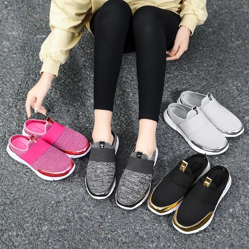 Women Slippers Summer Soft Comfortable Home Slippers Fashion Anti-slip Women\'s Sneakers Ladies Flats