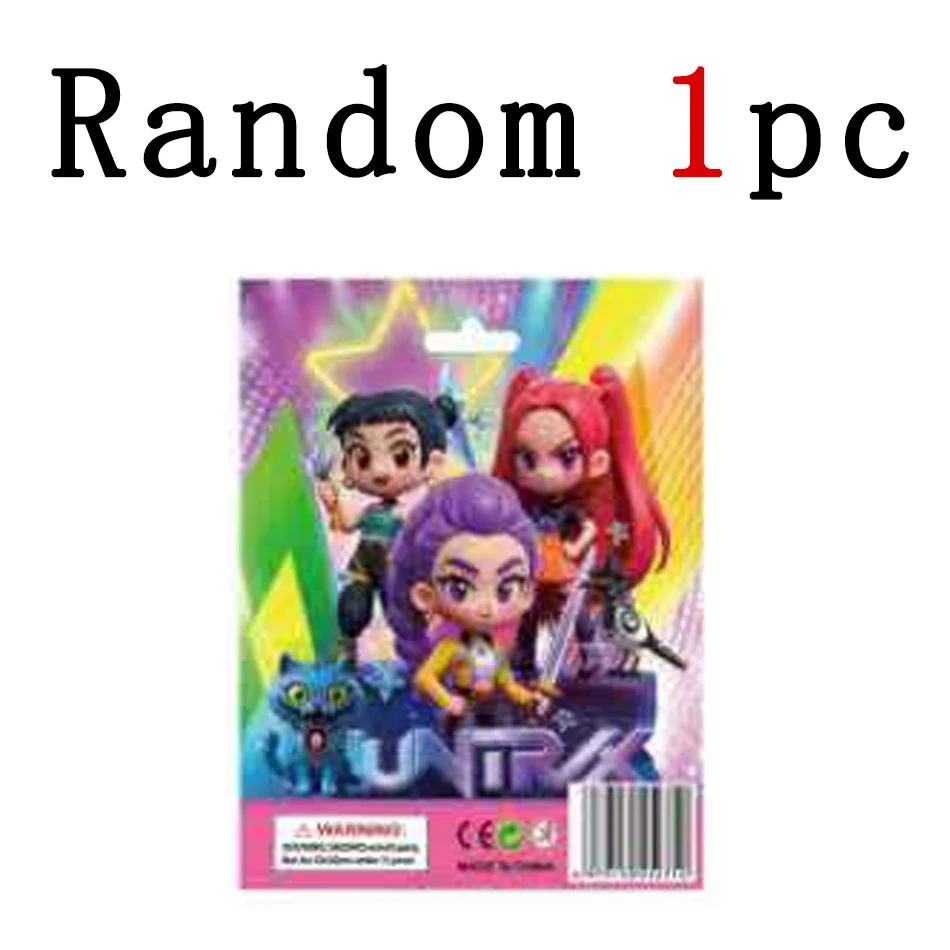 НОВЫЙ 1-24 шт. Q. Kpop Охотники на демонов Фигурка Игрушка Derpys Tiger Rumi Mira Zoey Sussy Фигурка Кукла для фанатов Рождественский подарок на день рождения