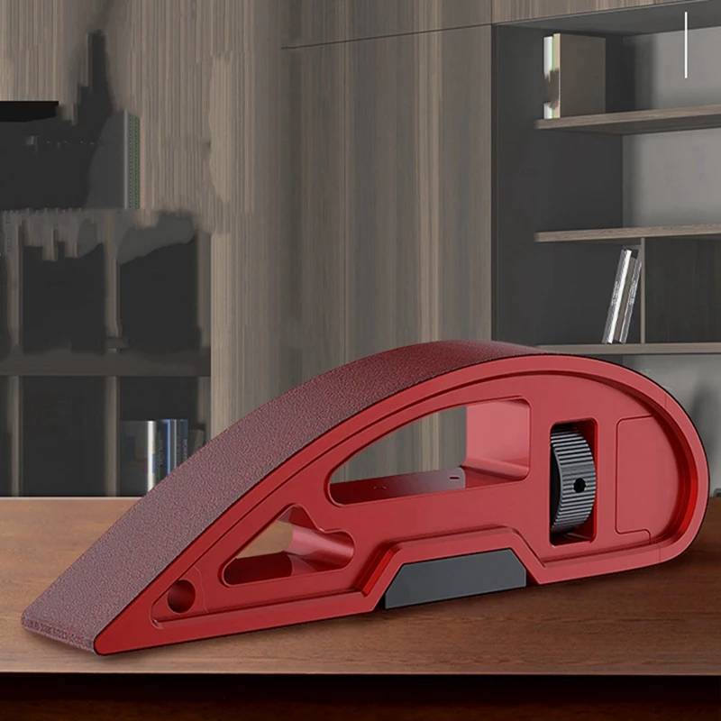 Soporte de papel de lija de mano, herramienta de lijado de aleación de aluminio de esquina, ángulo interno, gran oferta