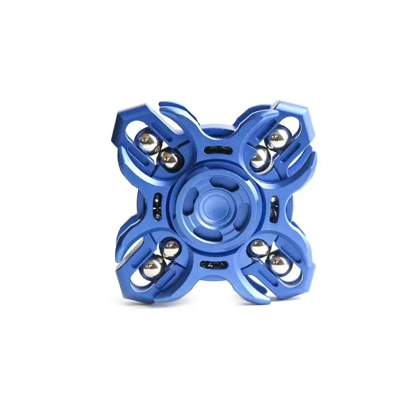 Mechanische punkstijl Fidget Spinner - Metalen EDC ADHD & angstverlichtingsspeelgoed voor volwassenen |   Stressverminderende vingerspinner