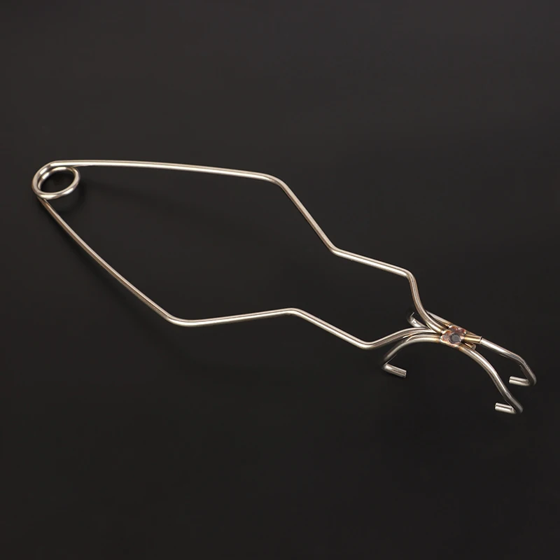 25cm Crucible Pliers Gold Melting Bowl Furnace Accessories Stainless Steel Gold Melting Bowl Clamping Pliers Crucible Tong Clamp