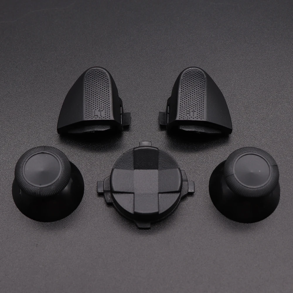 1ชุดสำหรับ Xbox Series XS ชุดปุ่มควบคุมปุ่มทริกเกอร์กันชน LT RT LB พร้อมอุปกรณ์เสริมปุ่ม D-Pad CROSS