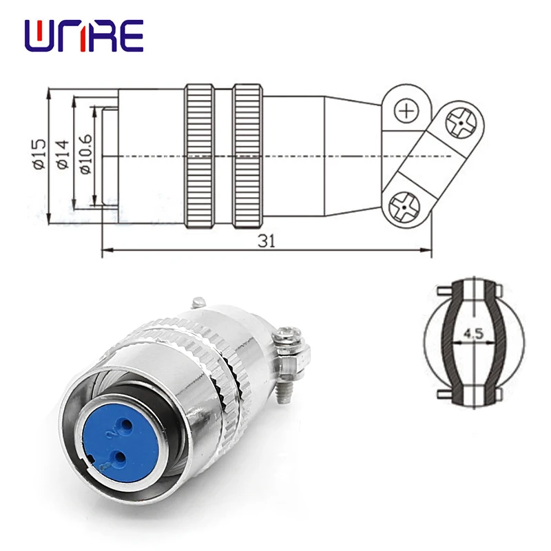 1set Aviation Connector 12mm XS12 Quick Push-Pull Circular Socket 2/3/4/5/6/7pin Male and Female Plug Cable Connector