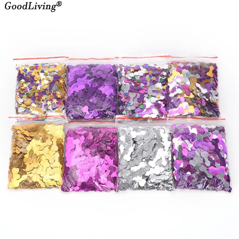 1 Bag Plastic More Colors Willy Confetti Wedding Bachelorette Party Hen Night Party Decoration Event Party Supplies