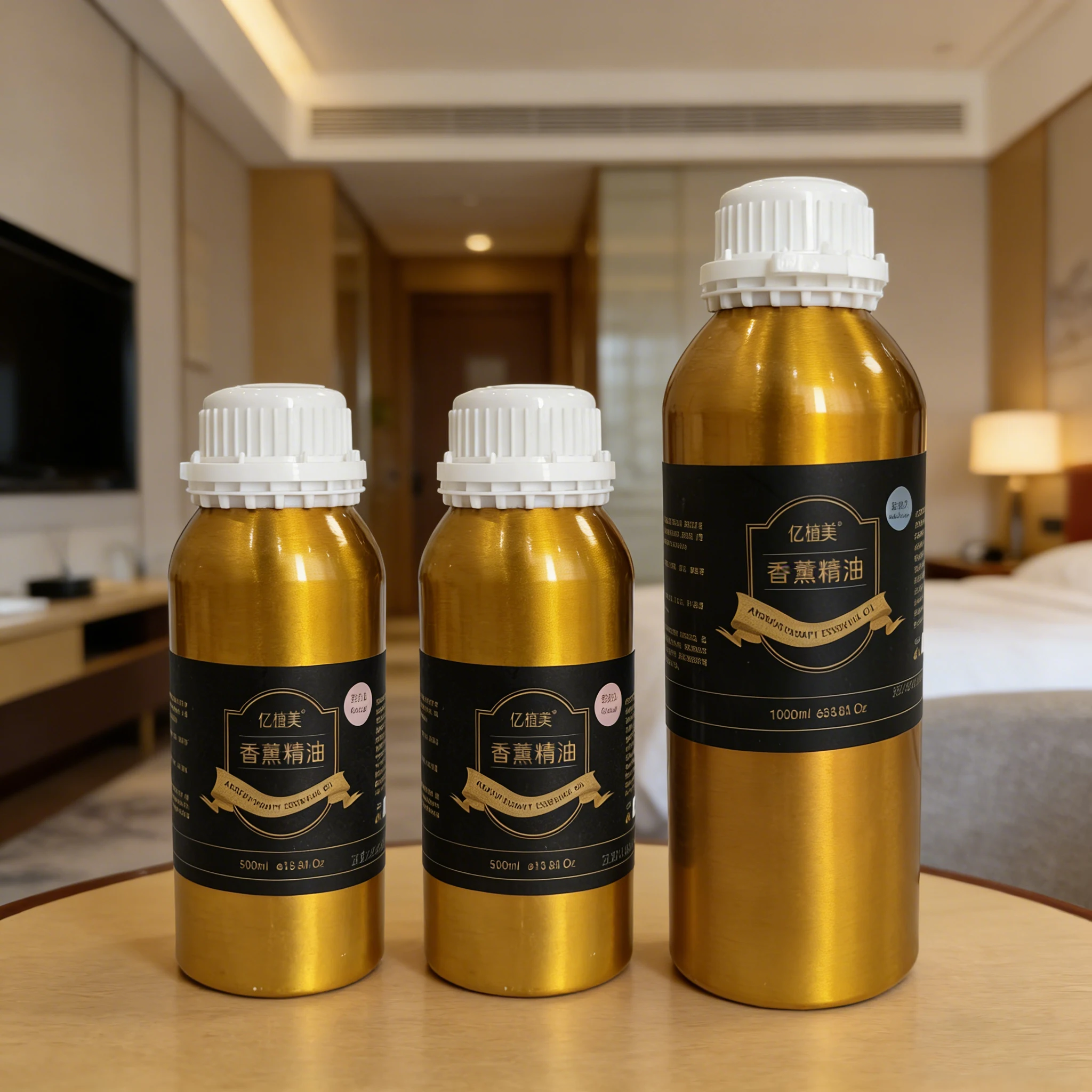 500/1000ml Five Hotel Aroma Fragrance Oil For Cold‑Air Diffuser Long‑Lasting Home Hotel SPA Scent Perfume Refill Liquid