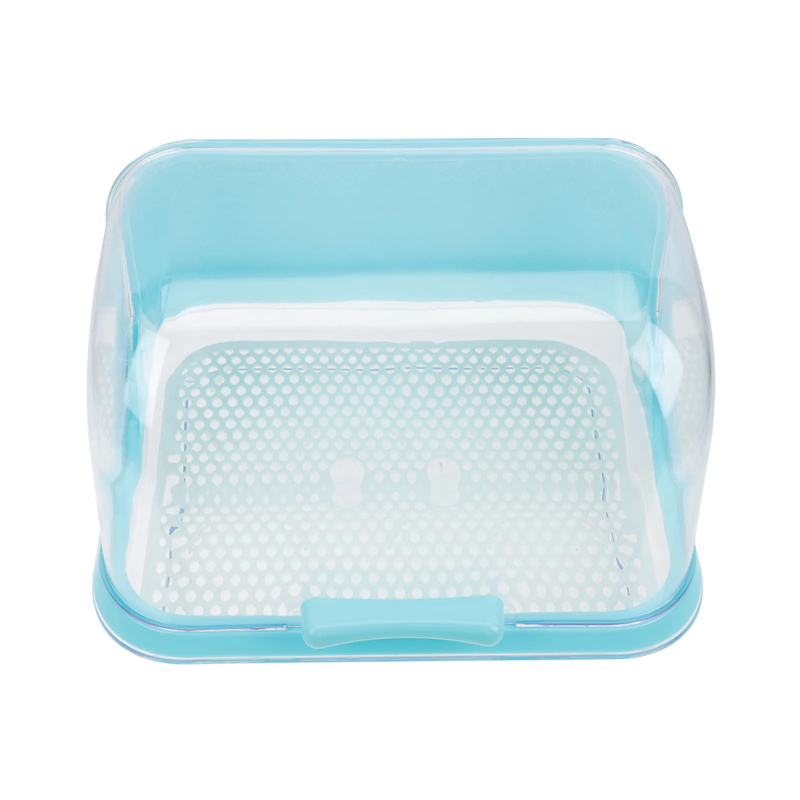 

Baby Dinnerware Container Drying Box with Transparent Seal Lid for Efficient Bottle Drying Storage Organizer Blue